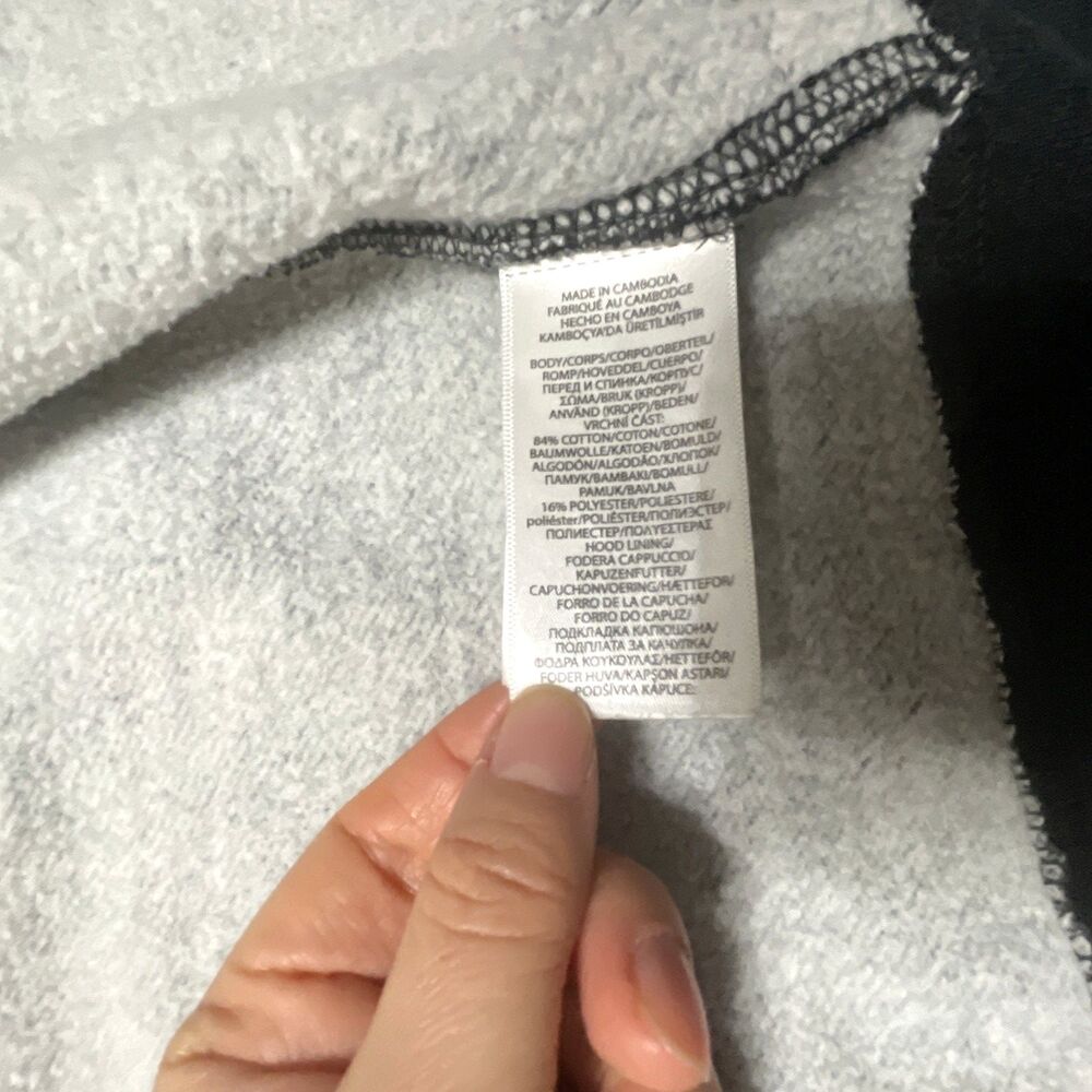 Polo Ralph Lauren Boys Hoodie Jacket Dark Gray Embroidered Pony Full Zip Size 6 - Picture 7 of 8